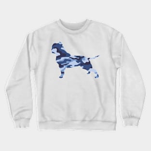 american bully blue camo Crewneck Sweatshirt